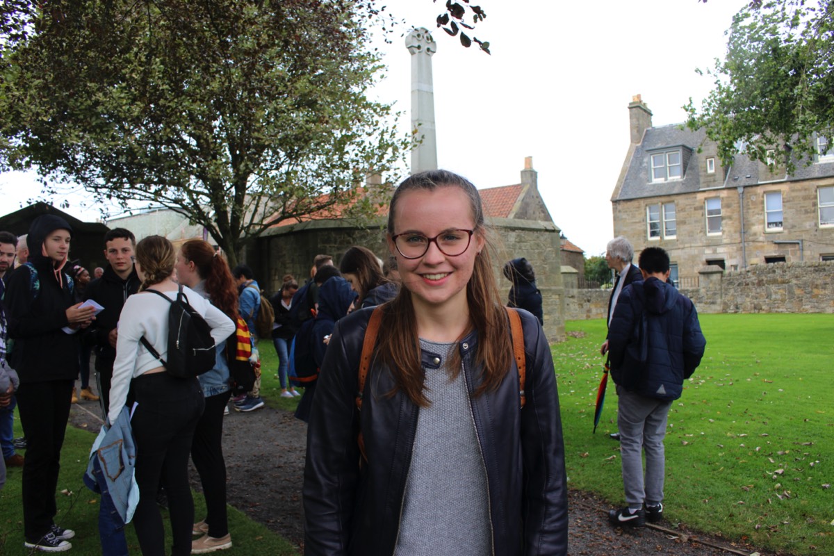 Young parishioner from Penicuik enjoying the day